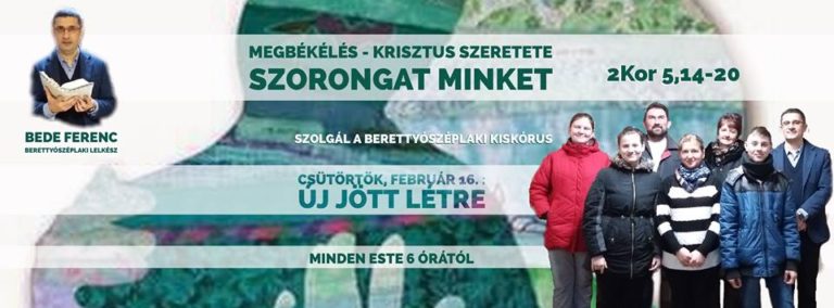 2017. 02. 16. – Imaheti alkalom – Bede Ferenc– Jn 3, 1-8 – Új jött létre