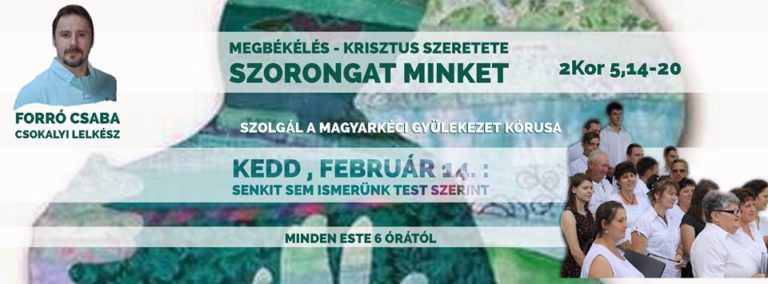 2017. 02. 14. – Imaheti alkalom – Forró Csaba – ApCsel 9, 1-25 – Senkit sem ismerünk test szerint