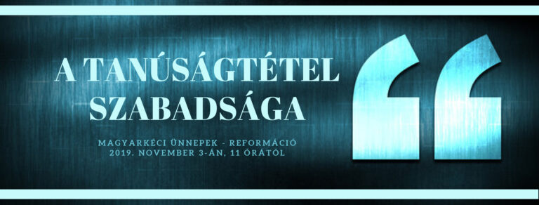 2019.11.03 – Úrvacsora – Magyar Boglárka