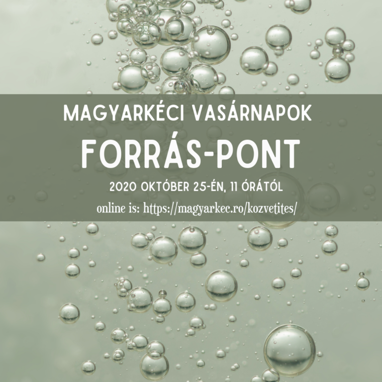 2020.10.25. – Mpofo Kitata Szilvia – Forrás-Pont