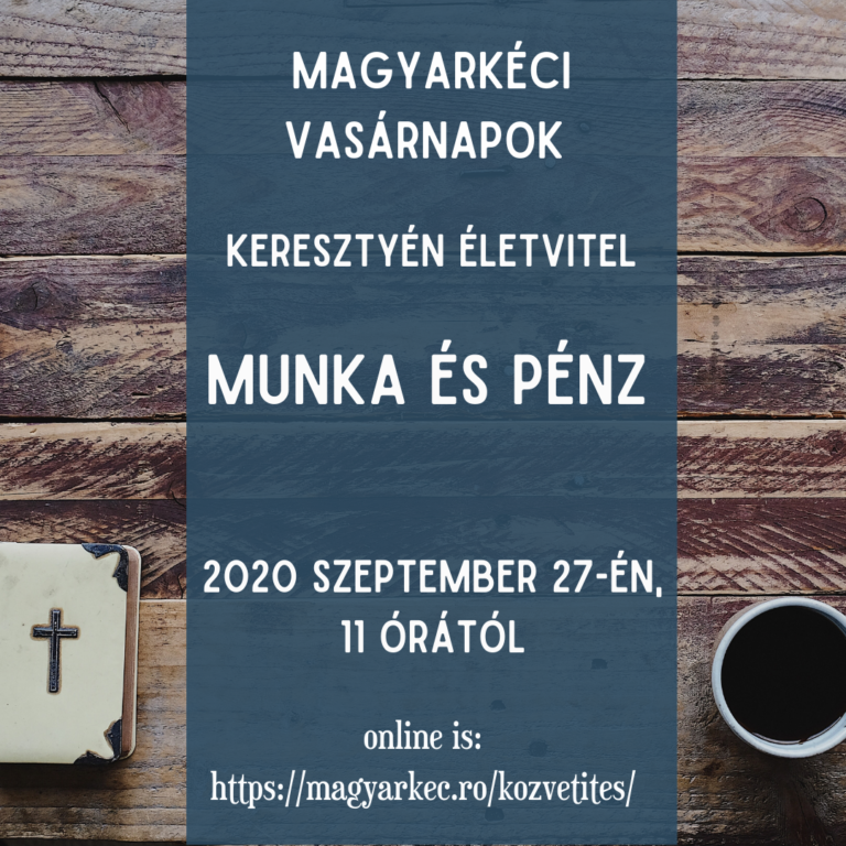2020.10.04. – Mike Pál – Munka és pénz
