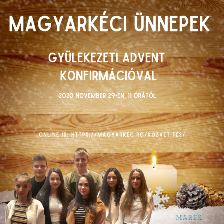 2020.11.29. – Mike Pál – Gyülekezeti Advent Konfirmációval