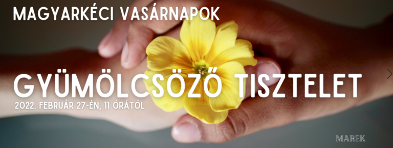 2022.02.27.- Magyarkéci Vasárnapok – Mike Pál – Gyümölcsöző Tisztelet