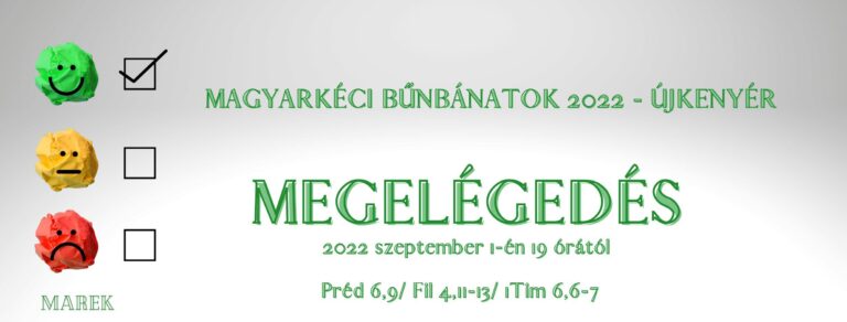 2022.09.01. – Bűnbánati alkalmak – Mike Pál