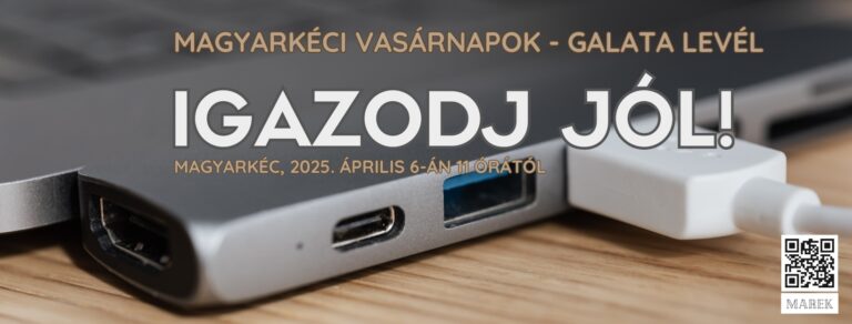 2025.04.06. – Magyarkéci Vasárnapok – Igazodj jól – Mike Pál