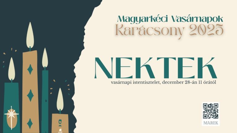 2025.12.28. – Magyarkéci Vasárnapok – Karácsony 2025 – Nektek – Mike Pál