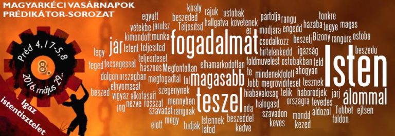 2016.05.29. – Délelőtti alkalom – Mike Pál – Préd 4,17-5,6