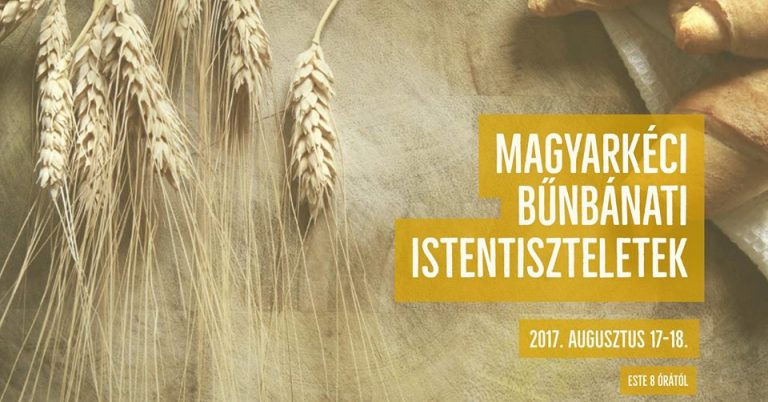 2017.08.18. – Bűnbánati alkalom – Mike Pál