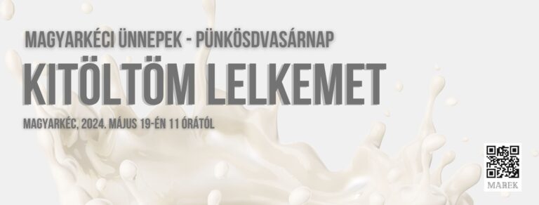 2024.05.19. – Magyarkéci Ünnepek – Kitöltöm lelkemet – Mike Pál